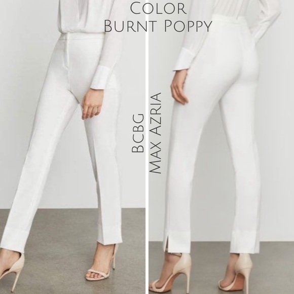 Bcbg Max Azria Tarik Dress Pant Trouser with side and back pockets - Picture 2 of 8